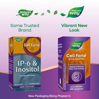 Foto 2 | Suplemento Nature's Way Cell Forté Ip-6 E Inositol 240 Cápsulas - Venta Internacional.