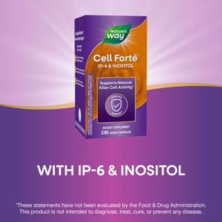 Foto 4 | Suplemento Nature's Way Cell Forté Ip-6 E Inositol 240 Cápsulas - Venta Internacional.