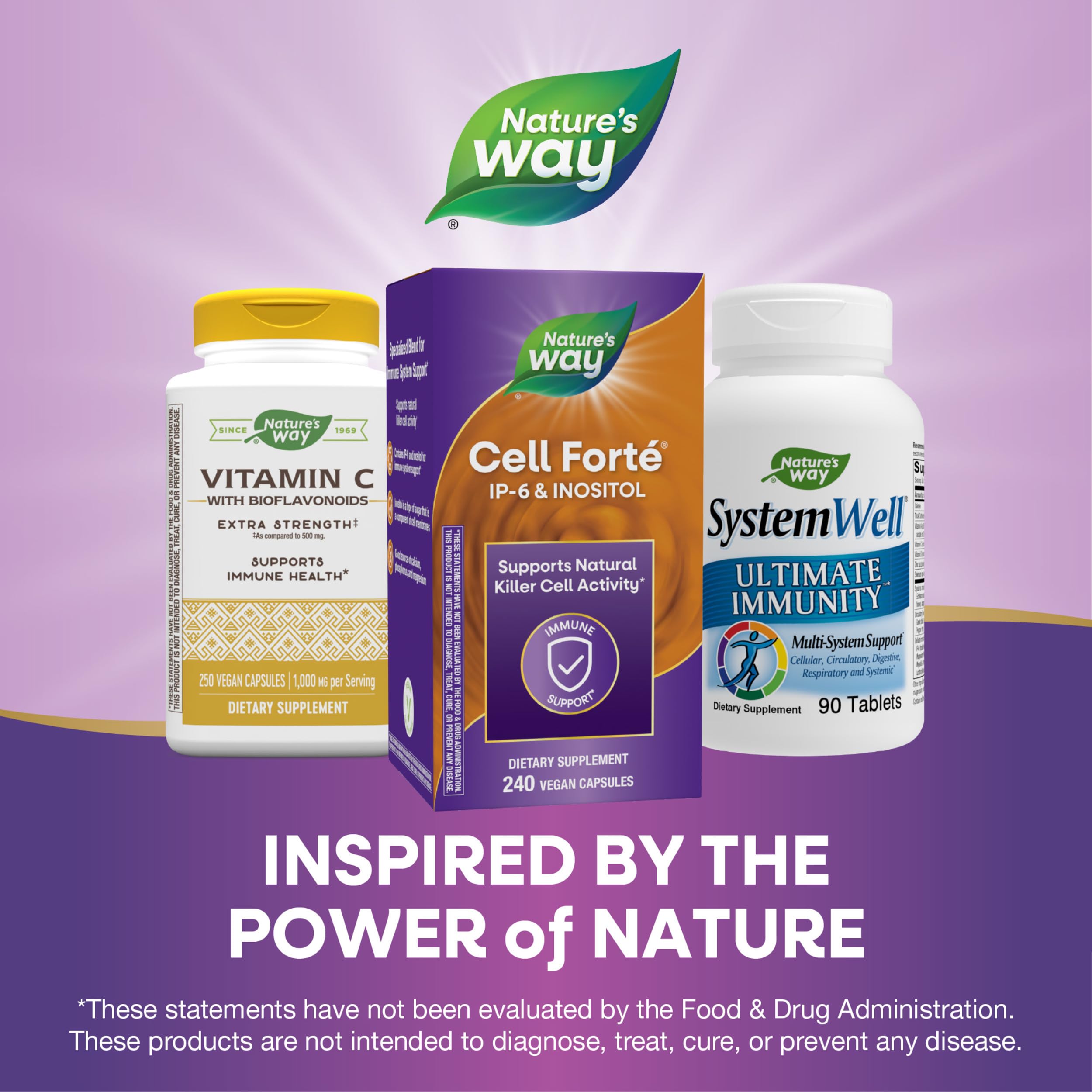 Foto 8 pulgar | Suplemento Nature's Way Cell Forté Ip-6 E Inositol 240 Cápsulas - Venta Internacional.