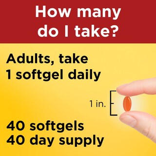 Foto 6 | Suplemento Nature Made De Coq10 De 100 Mg Para La Salud Del Corazón 40 Cápsulas Blandas - Venta Internacional.