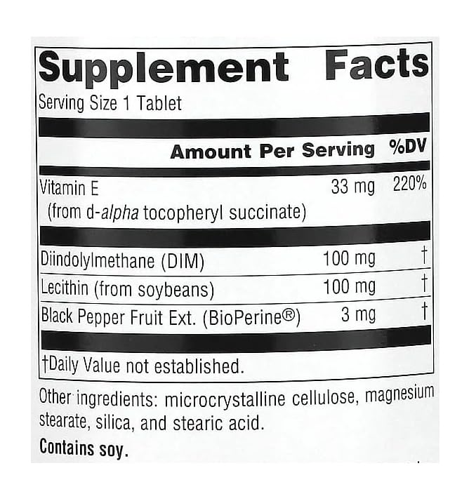 Foto 3 pulgar | Supplement Source Naturals Dim Diindolilmetano 100 Mg 180 Comprimidos - Venta Internacional.