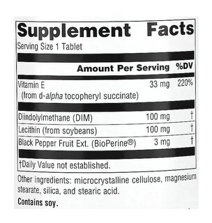 Foto 2 | Supplement Source Naturals Dim Diindolilmetano 100 Mg 180 Comprimidos - Venta Internacional.