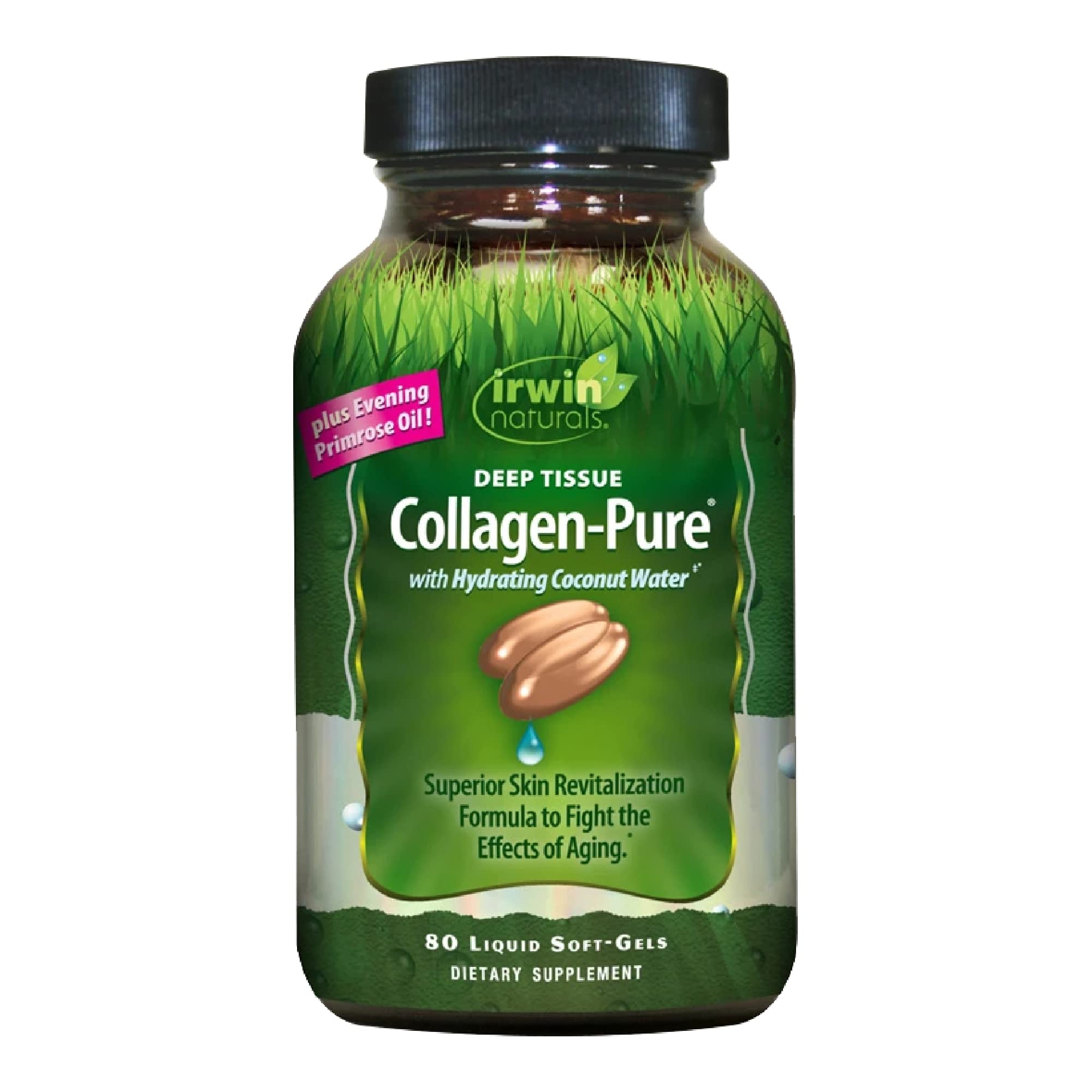 Foto 2 pulgar | Suplemento Irwin Naturals Deep Tissue Collagen-pure 80 Cápsulas Blandas - Venta Internacional.
