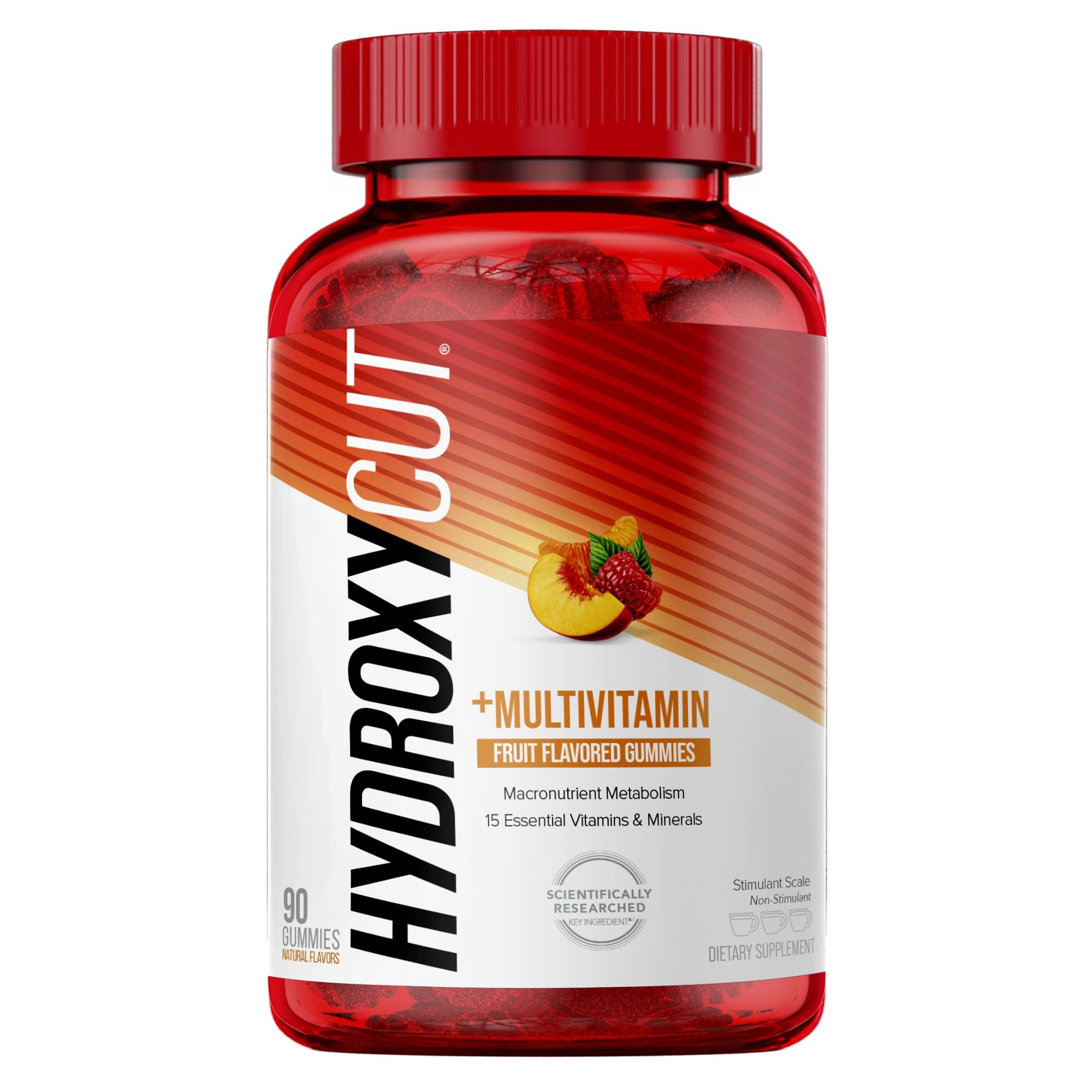 Foto 2 pulgar | Suplemento Hydroxycut Gummies 99% Sin Cafeína Y Con Vitaminas - Venta Internacional.