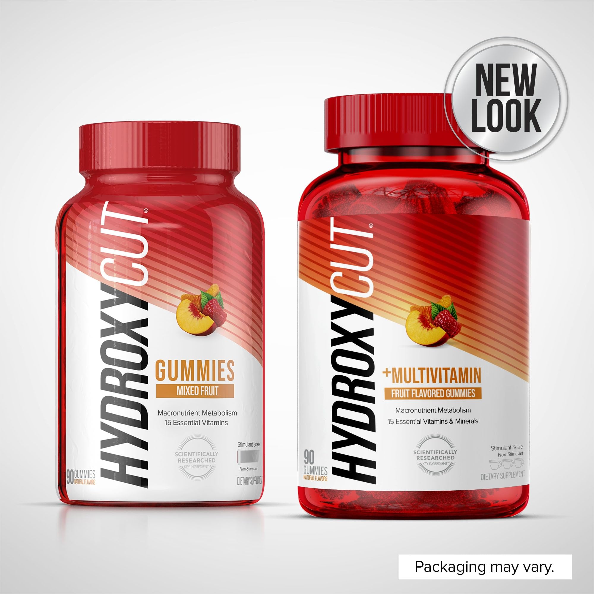 Foto 3 pulgar | Suplemento Hydroxycut Gummies 99% Sin Cafeína Y Con Vitaminas - Venta Internacional.