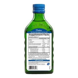 Foto 2 | Suplemento De Aceite De Hígado De Bacalao Carlson Omega-3 Epa Y Dha 250 Ml - Venta Internacional.