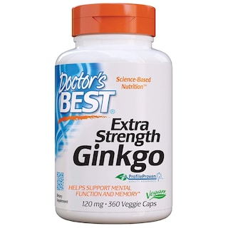 Foto 1 | Suplemento Doctor's Best De Ginkgo Extra Fuerte 120 Mg 360 Unidades - Venta Internacional.