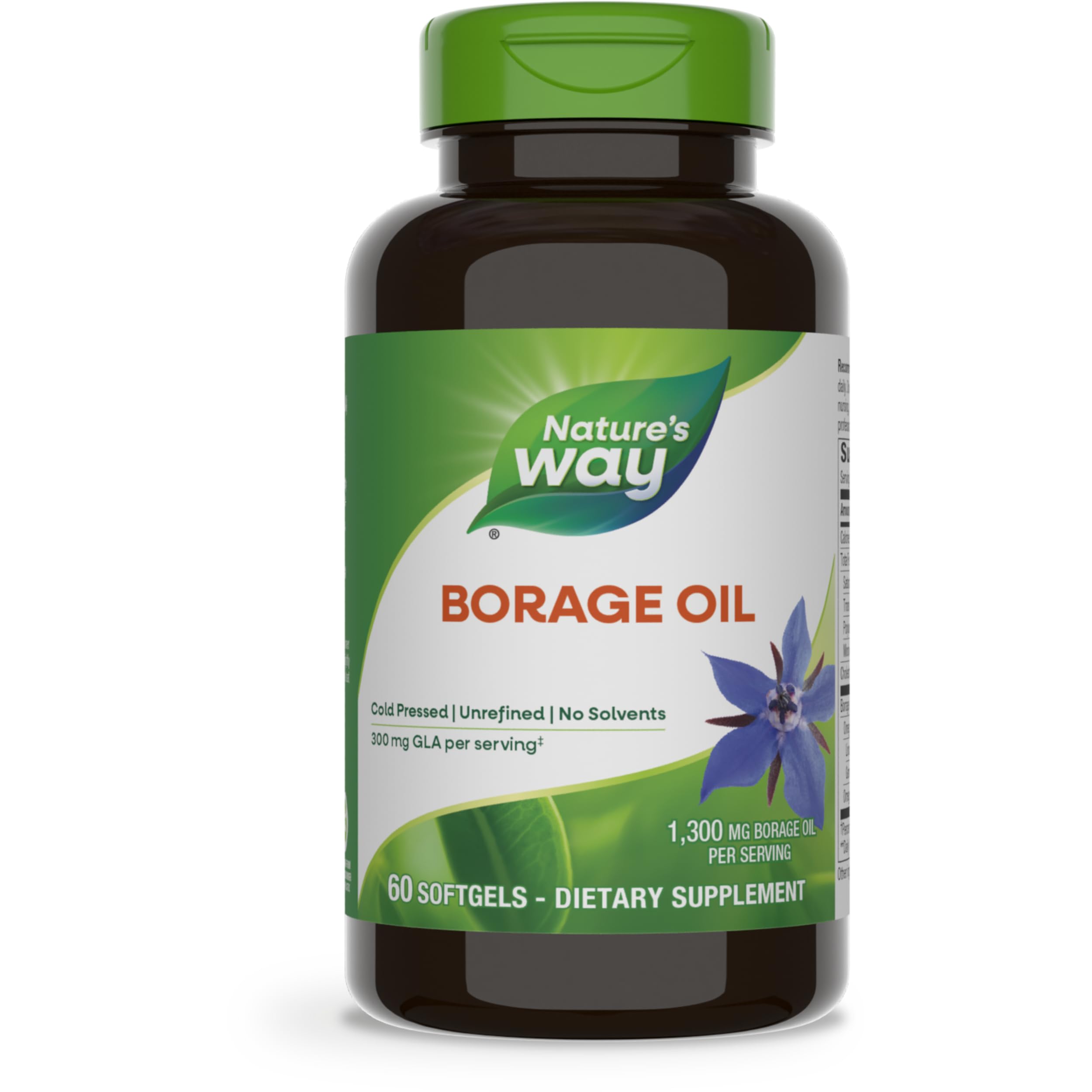 Foto 1 | Suplemento De Aceite De Borraja Nature's Way 60 Cápsulas Blandas - Venta Internacional.