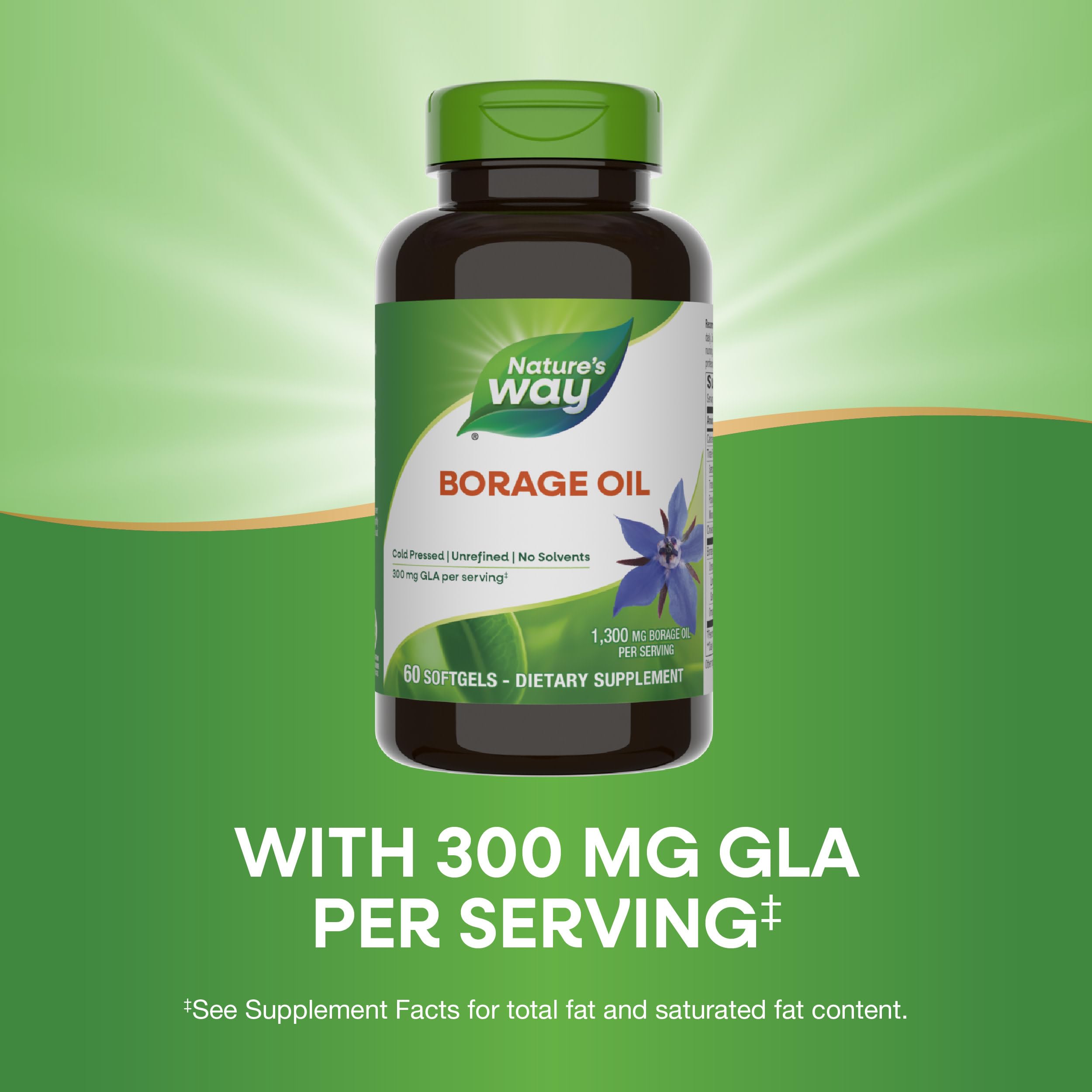 Foto 4 | Suplemento De Aceite De Borraja Nature's Way 60 Cápsulas Blandas - Venta Internacional.