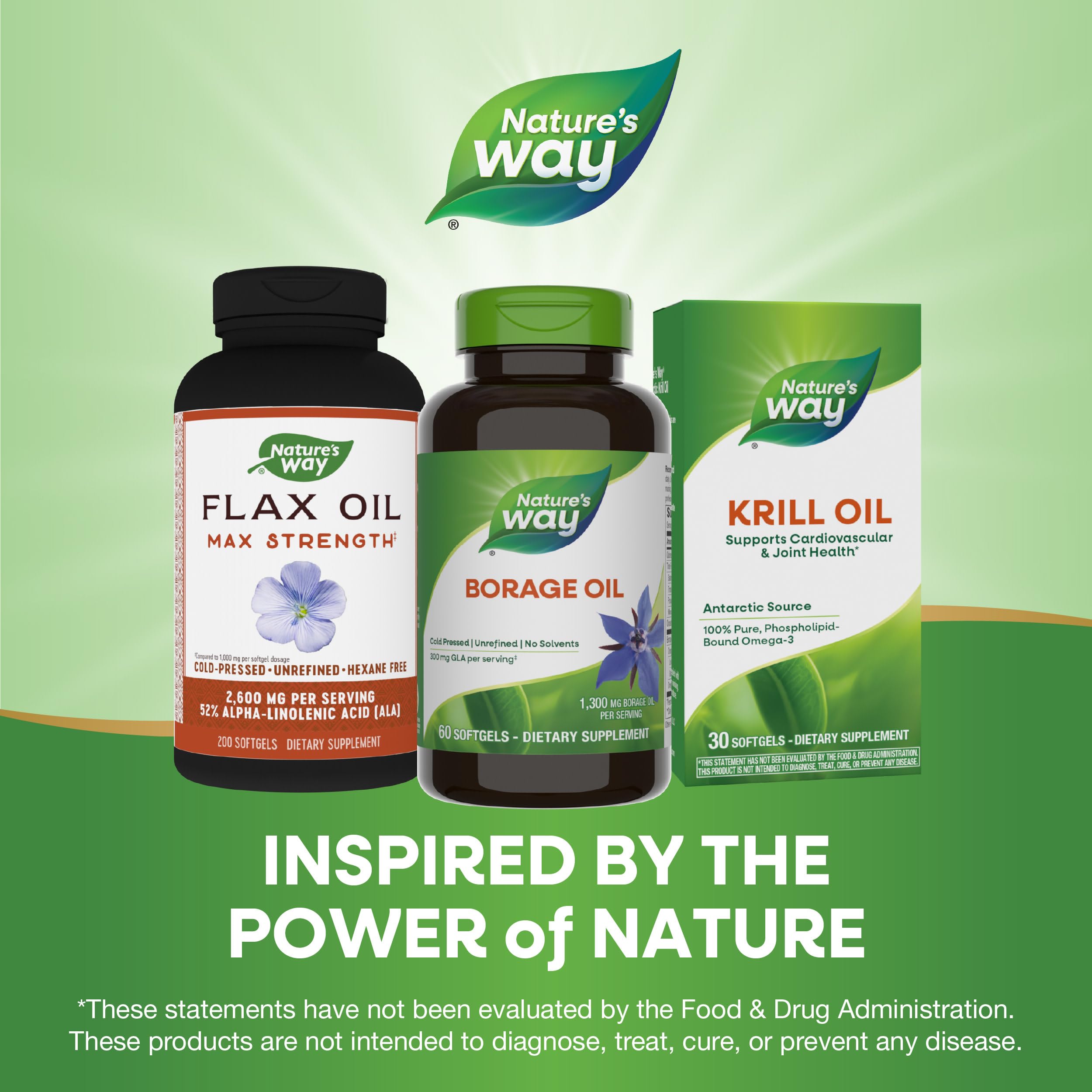 Foto 7 | Suplemento De Aceite De Borraja Nature's Way 60 Cápsulas Blandas - Venta Internacional.