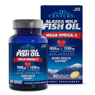 Foto 1 | Suplemento De Aceite De Pescado Salvaje De Alaska Del Siglo Xxi 90 Cápsulas Blandas - Venta Internacional.