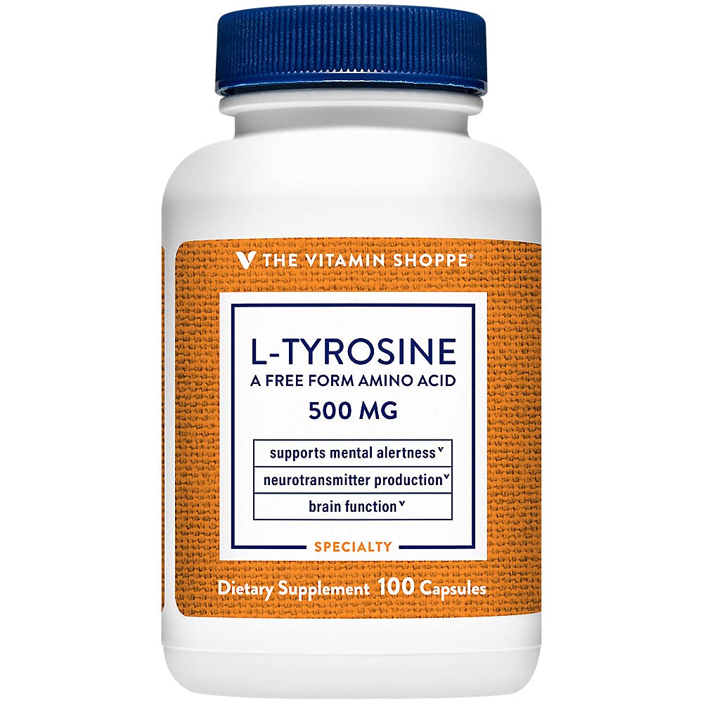 Foto 1 | Suplemento De L-tirosina De The Vitamin Shoppe 500 Mg (100 Cápsulas) - Venta Internacional.
