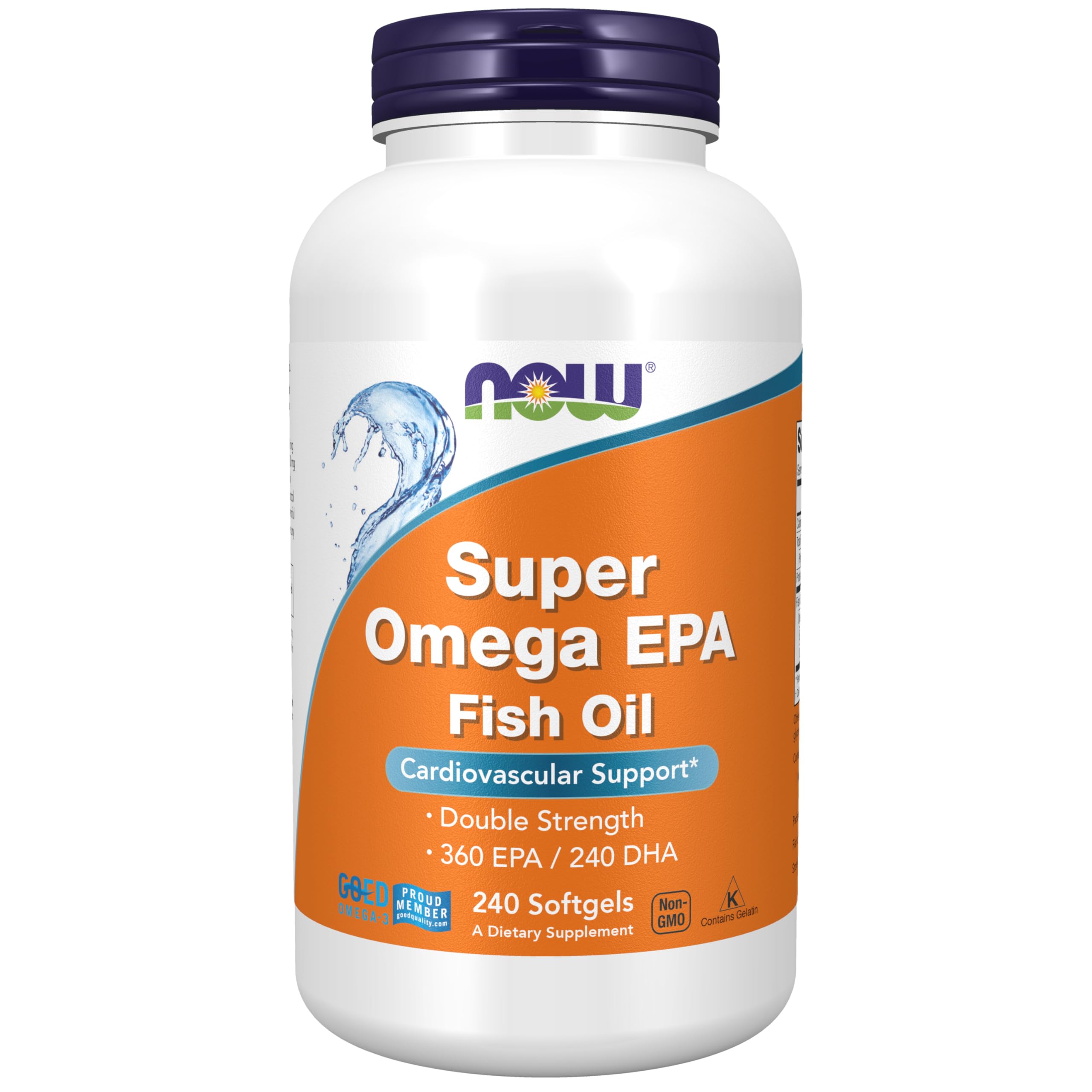 Foto 2 pulgar | Suplementos Super Omega Epa 360 Epa/ 240 Dha 240 Cápsulas Blandas De Now Foods - Venta Internacional.