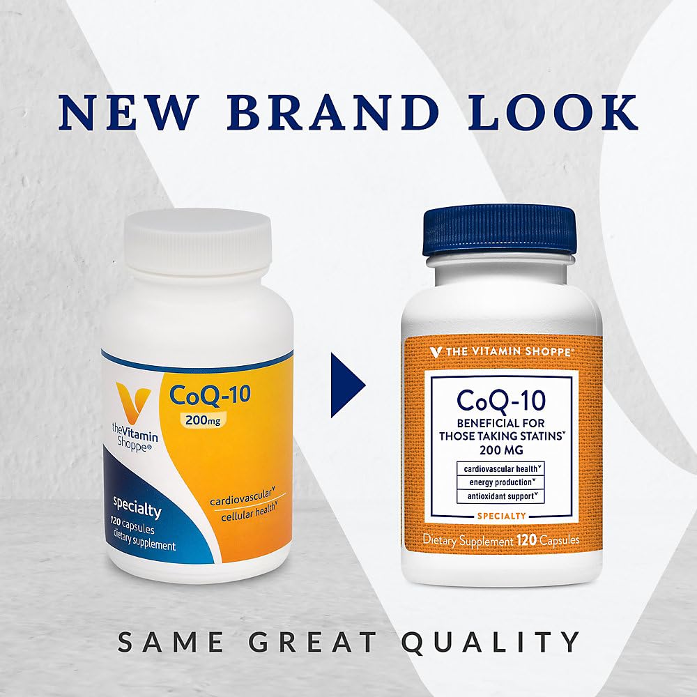Foto 3 | Suplemento The Vitamin Shoppe Coq-10 200 Mg 120 Cápsulas - Venta Internacional.