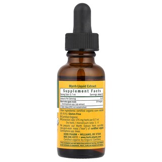 Foto 2 | Extracto Líquido Herb Pharm Myrrh Para El Sistema Inmunológico 30 Ml - Venta Internacional.