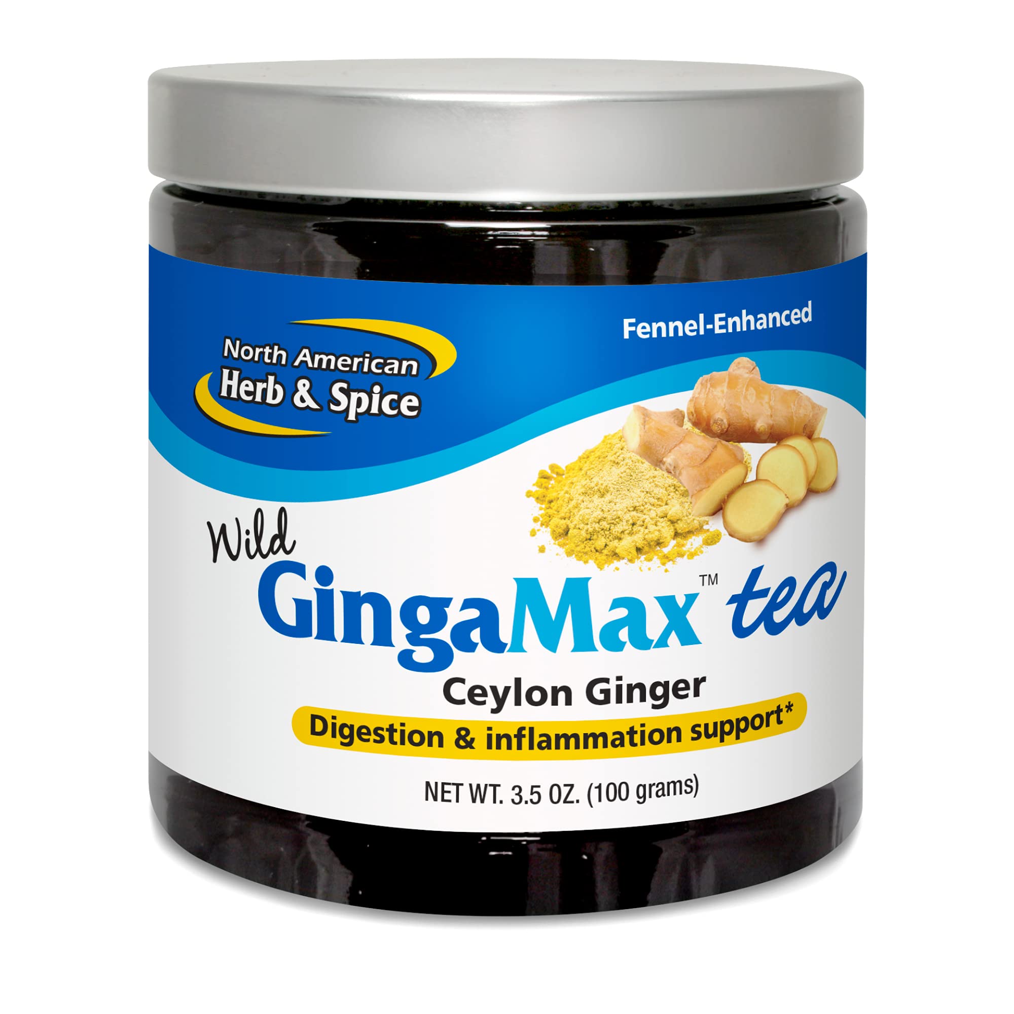 Foto 1 | Té North American Herb & Spice Gingamax Ceilán Ginger 100 Ml - Venta Internacional.