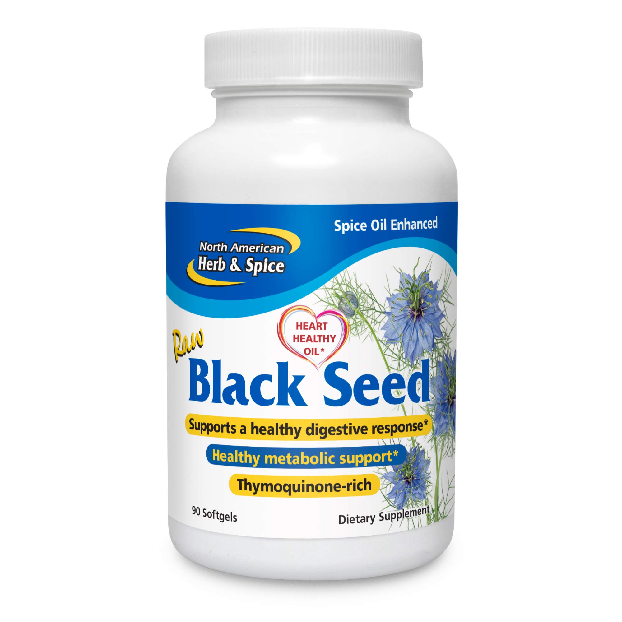 Foto 2 pulgar | Suplemento De Aceite De Semilla Negra North American Herb & Spice 1000 Mg - Venta Internacional.