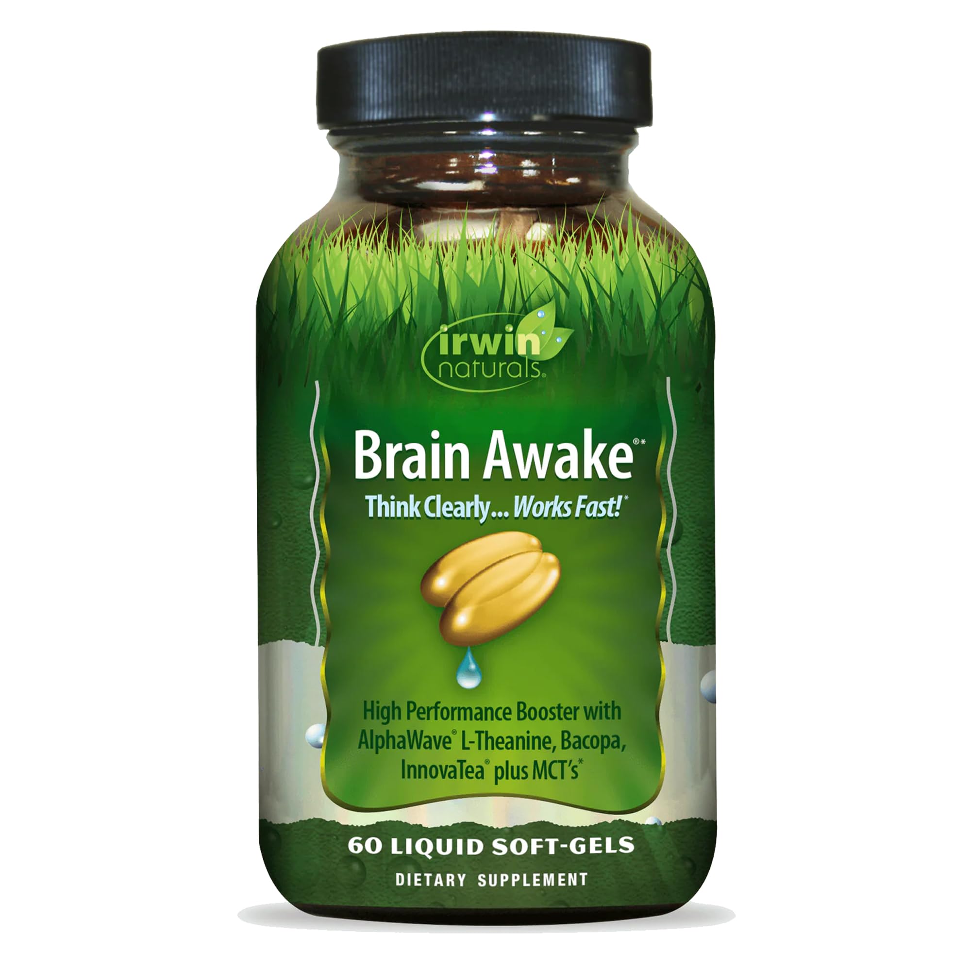 Foto 1 | Suplemento Brain Awake De Irwin Naturals 60 Cápsulas Blandas - Venta Internacional.