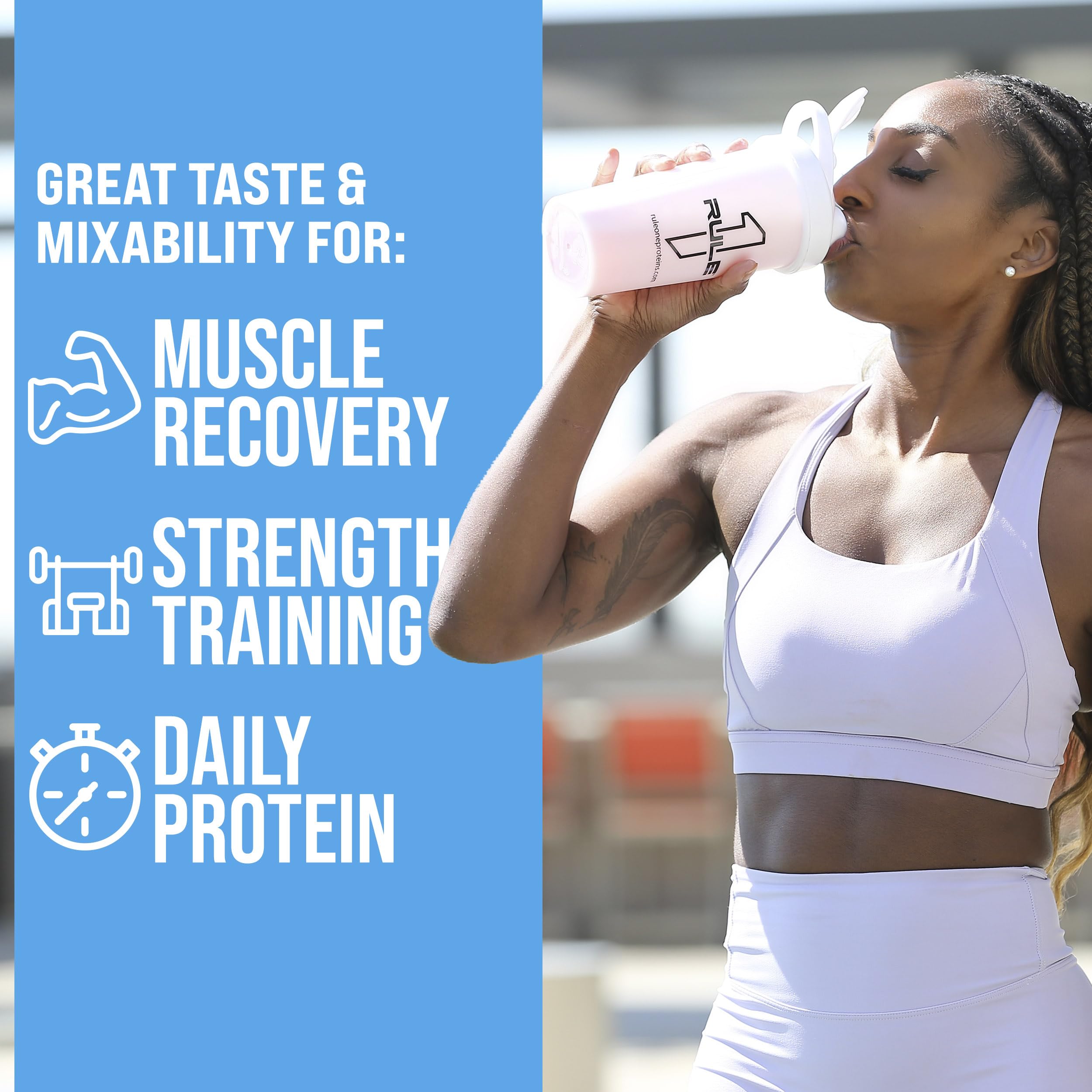 Foto 5 pulgar | Whey Protein Rule 1 Protein Whey Protein 24 G All-whey 2.27 Kg Carmel Salado - Venta Internacional.