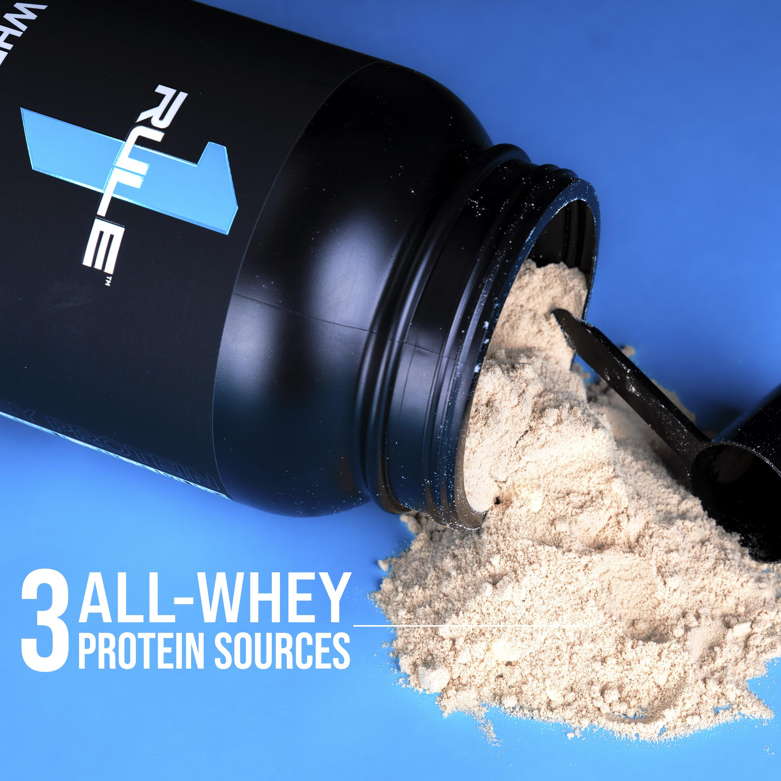 Foto 6 pulgar | Whey Protein Rule 1 Protein Whey Protein 24 G All-whey 2.27 Kg Carmel Salado - Venta Internacional.