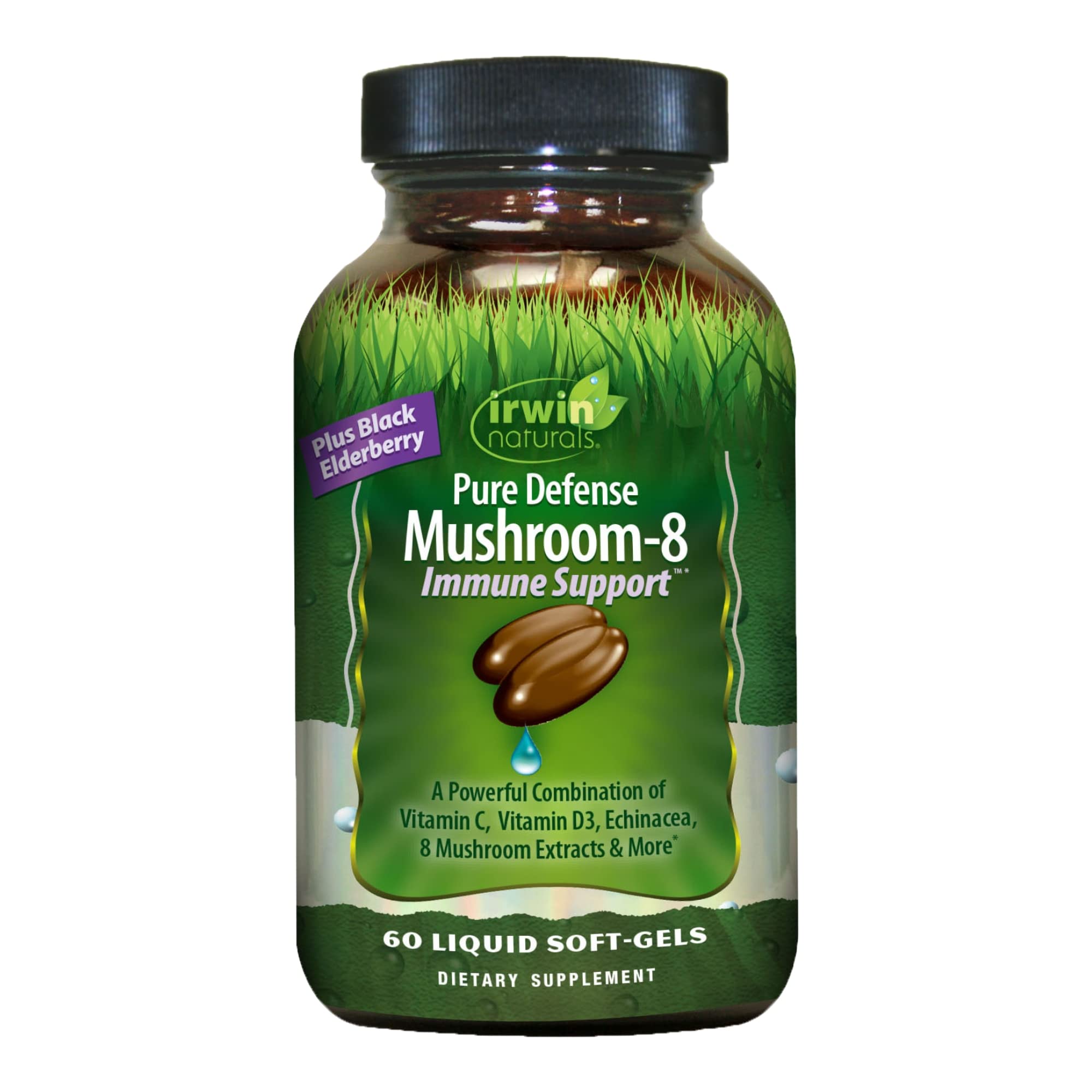 Foto 1 | Suplemento Pure Defense Mushroom-8 De Irwin Naturals  60 Cápsulas Blandas - Venta Internacional.
