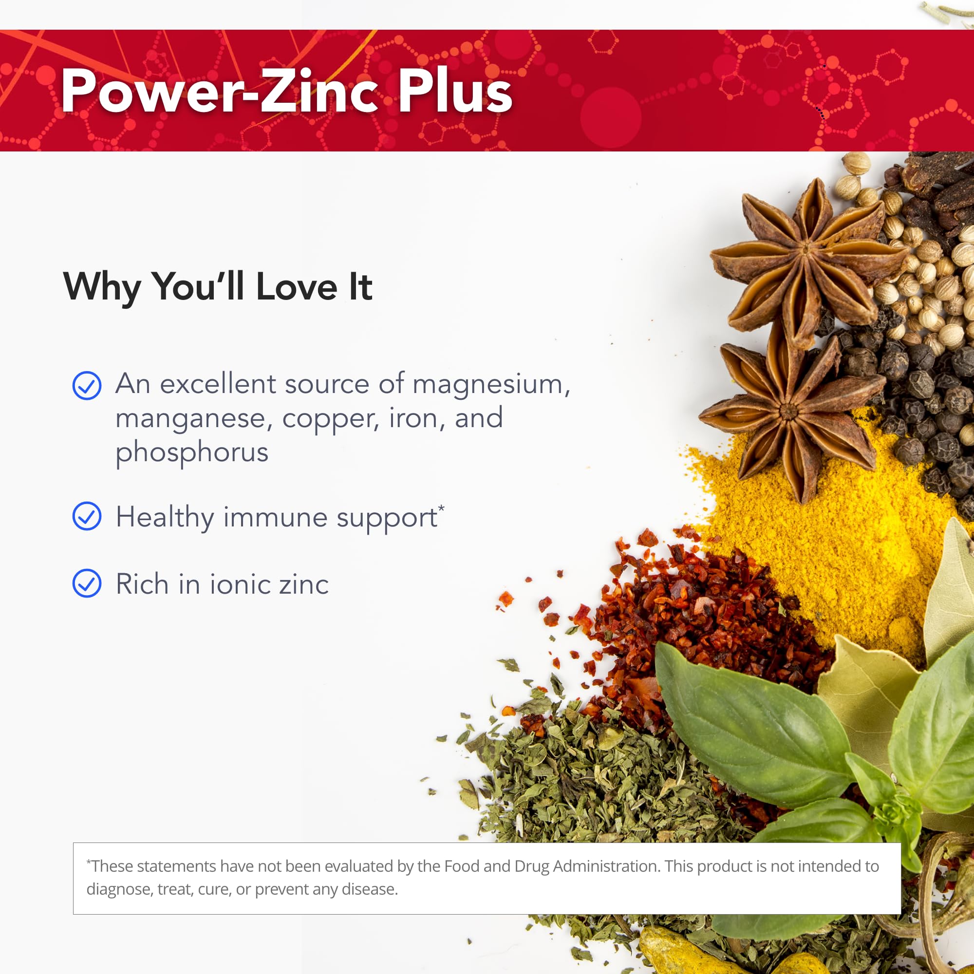 Foto 4 pulgar | Suplemento Physician's Strength Power-zinc Plus 250 G - Venta Internacional.