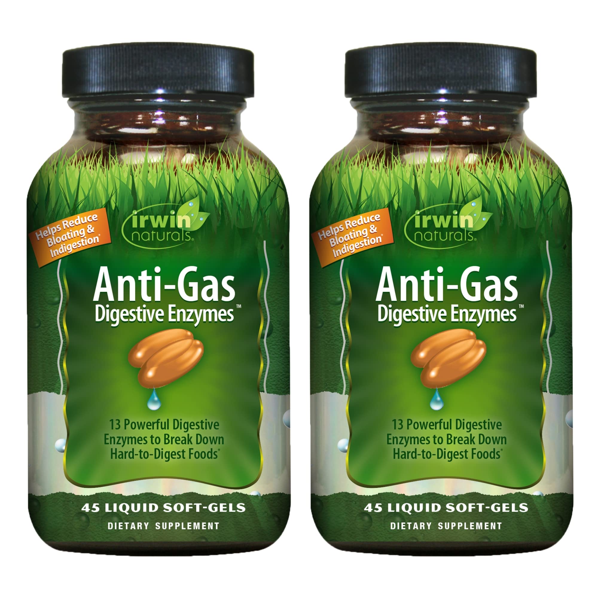 Foto 1 | Suplemento De Enzimas Digestivas Antigás De Irwin Naturals X90 - Venta Internacional.