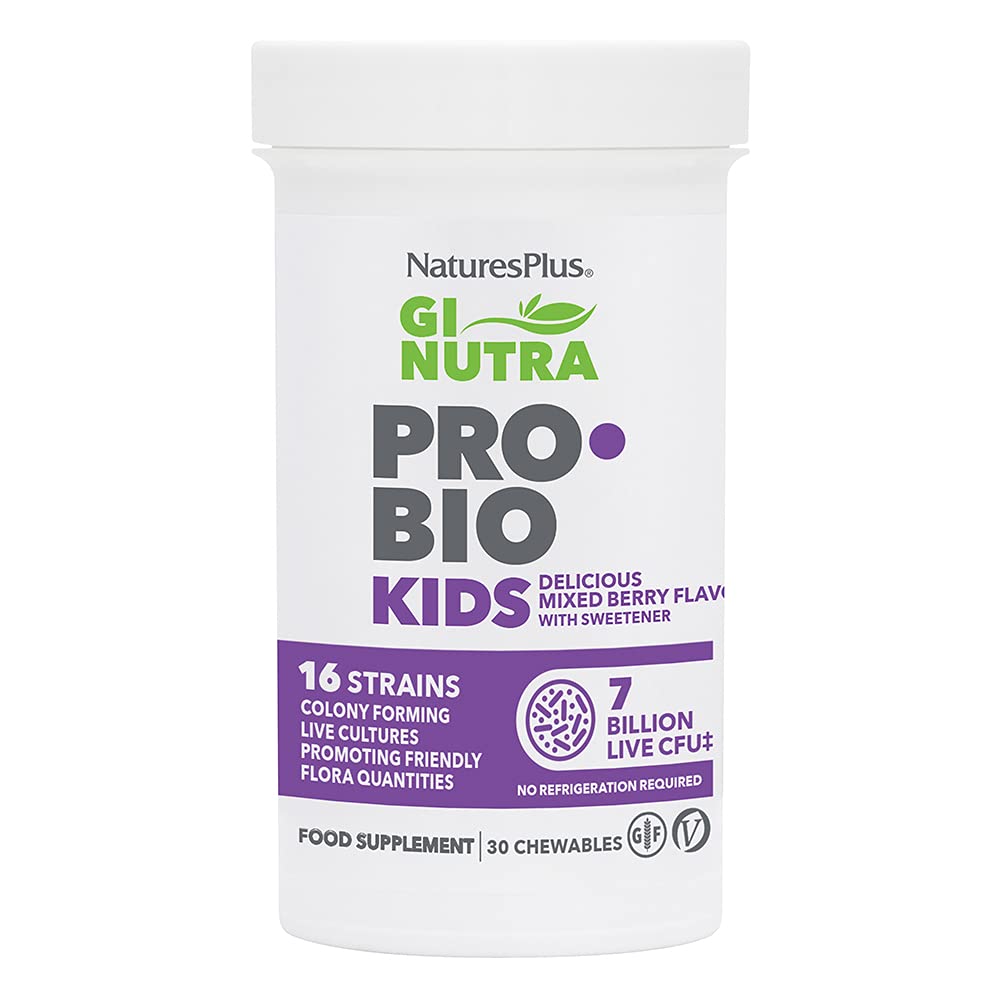 Foto 2 pulgar | Suplemento Nature's Plus Gi Natural Probiotic Kids 30 Masticables - Venta Internacional.