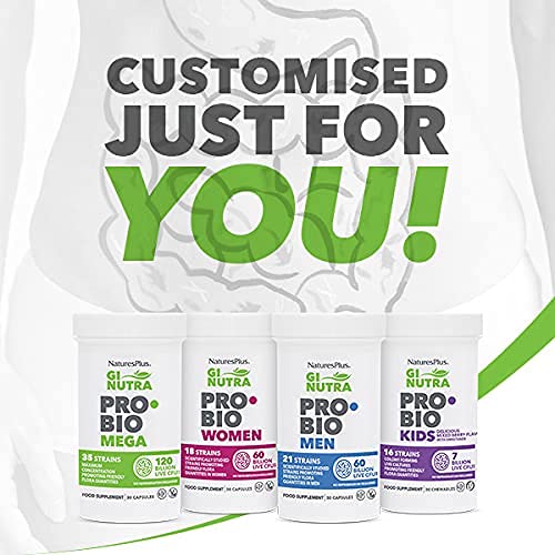 Foto 6 pulgar | Suplemento Nature's Plus Gi Natural Probiotic Kids 30 Masticables - Venta Internacional.