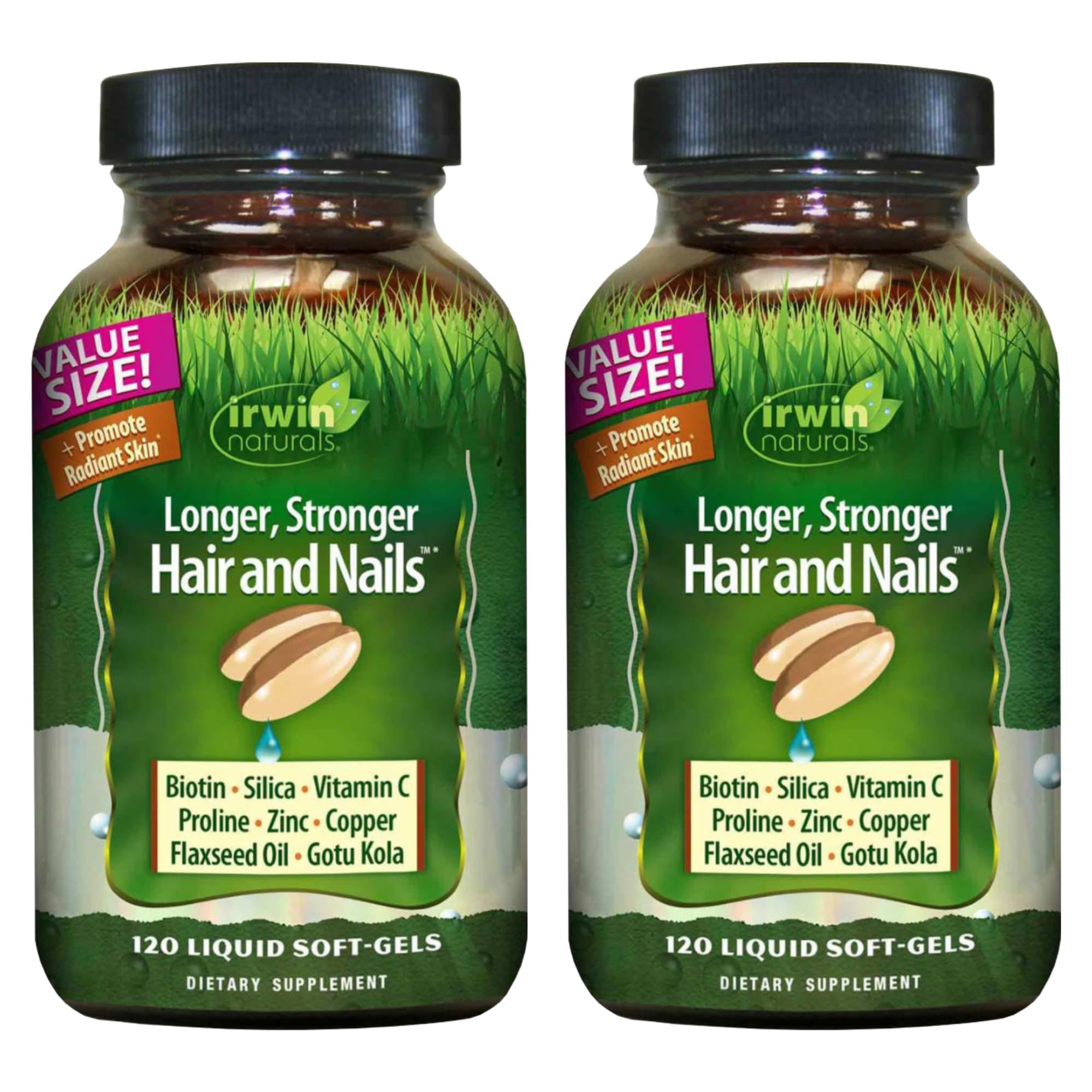 Foto 2 pulgar | Suplemento Irwin Naturals Para Cabello Y Uñas Más Largos Y Fuertes X120 - Venta Internacional.
