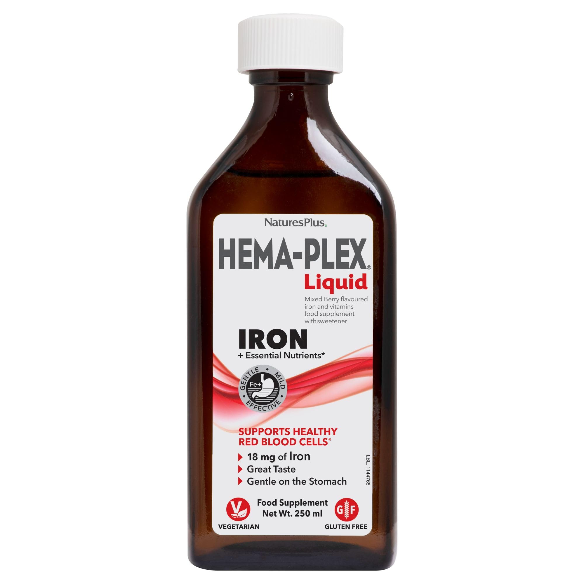 Foto 1 | Suplemento Nature's Plus Hema-plex Liquid Iron 250 Ml - Venta Internacional.