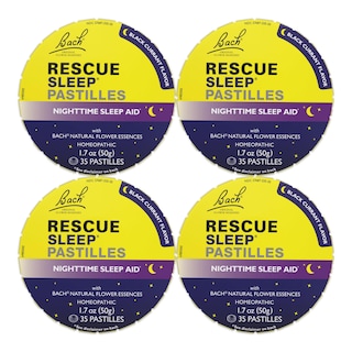 Foto 1 | Pastilles Rescue Sleep Bach Con Sabor A Grosella Negra Paquete De 4 - Venta Internacional.