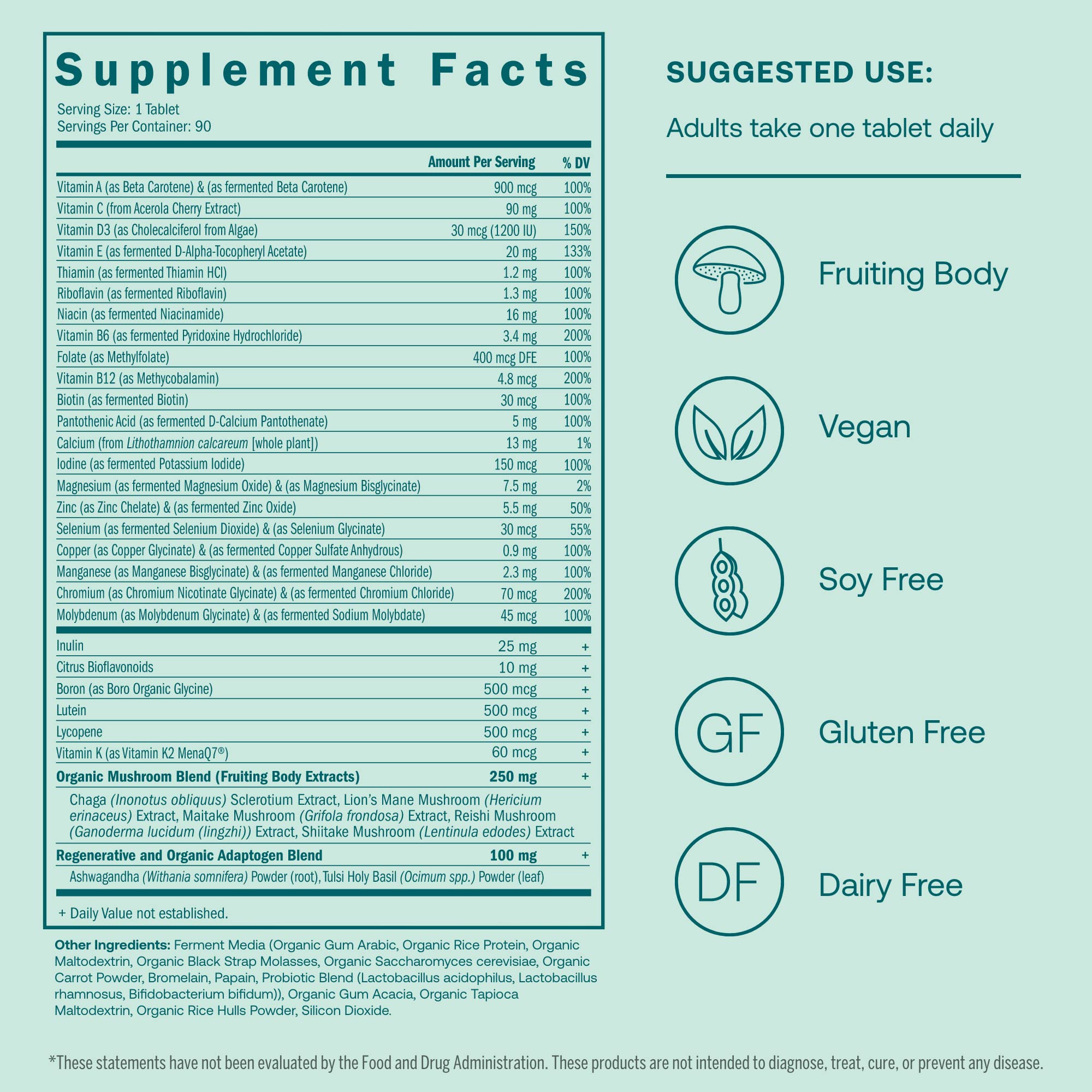 Foto 2 | Suplemento Multivitamínico Diario True Grace Men's 40+ - Venta Internacional.