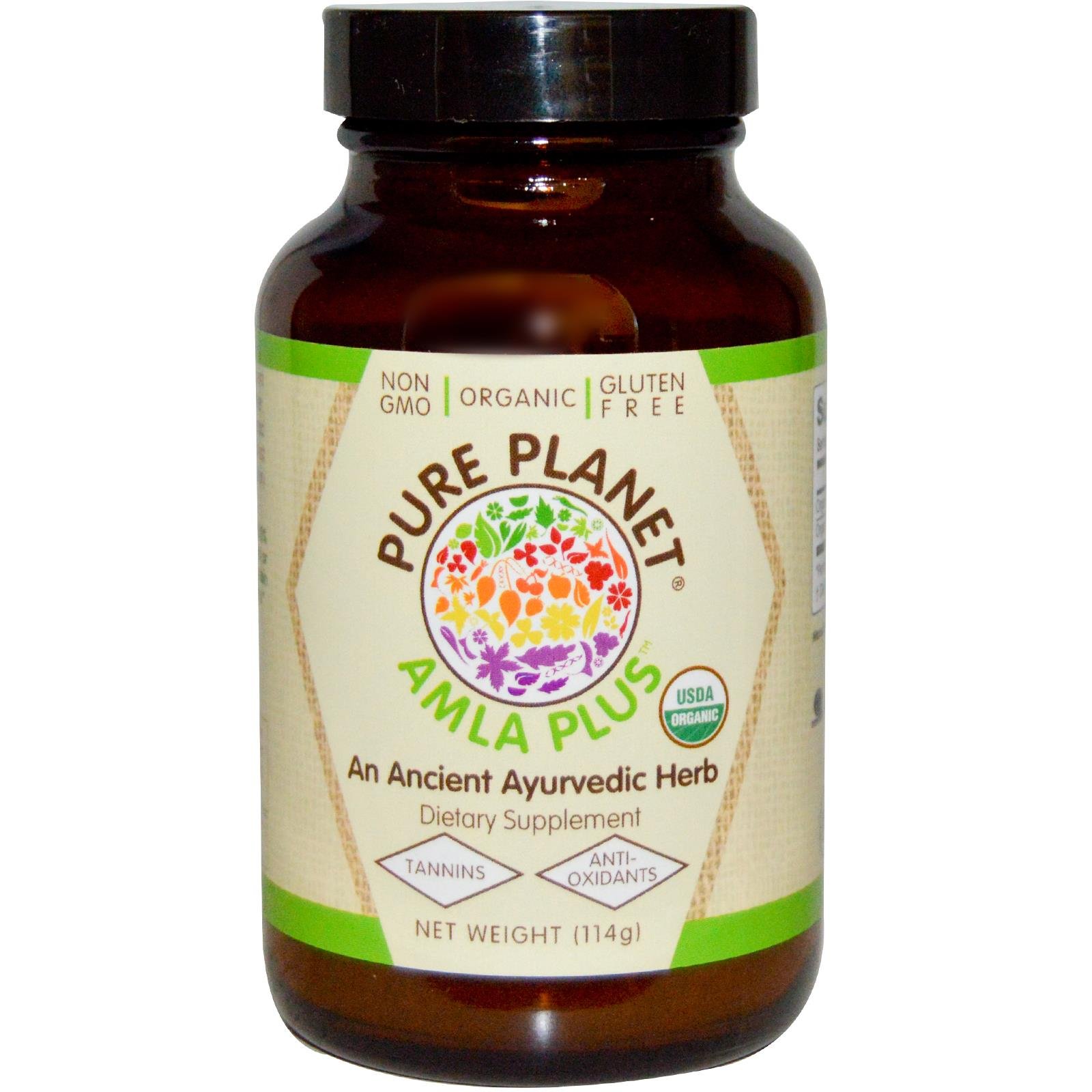 Foto 1 | Suplemento En Polvo Orgánico Amla-c Plus De Pure Planet 114 G - Venta Internacional.