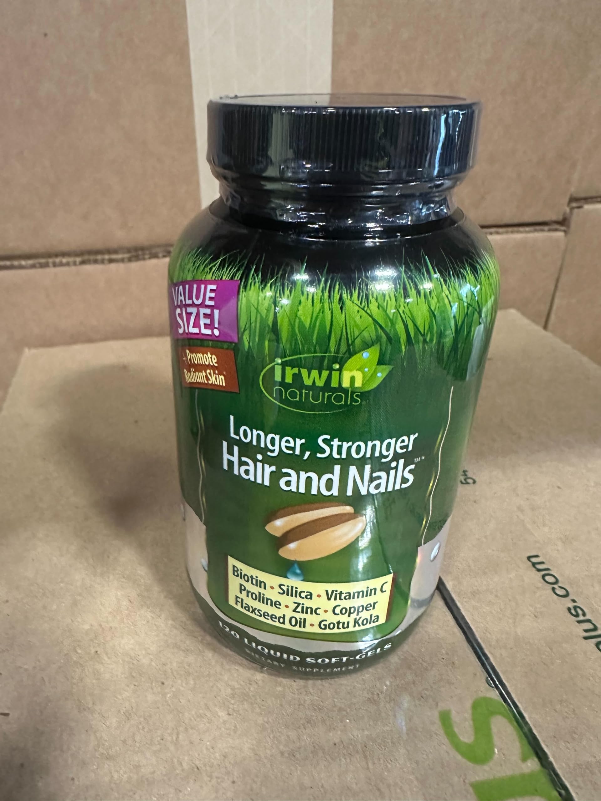 Foto 5 pulgar | Suplemento Irwin Naturals Para Cabello Y Uñas Más Largos Y Fuertes  120 Cápsulas Blandas - Venta Internacional.