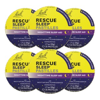 Foto 1 | Pastilles Rescue Bach Sleep Con Sabor A Grosella Negra Paquete De 6 - Venta Internacional.