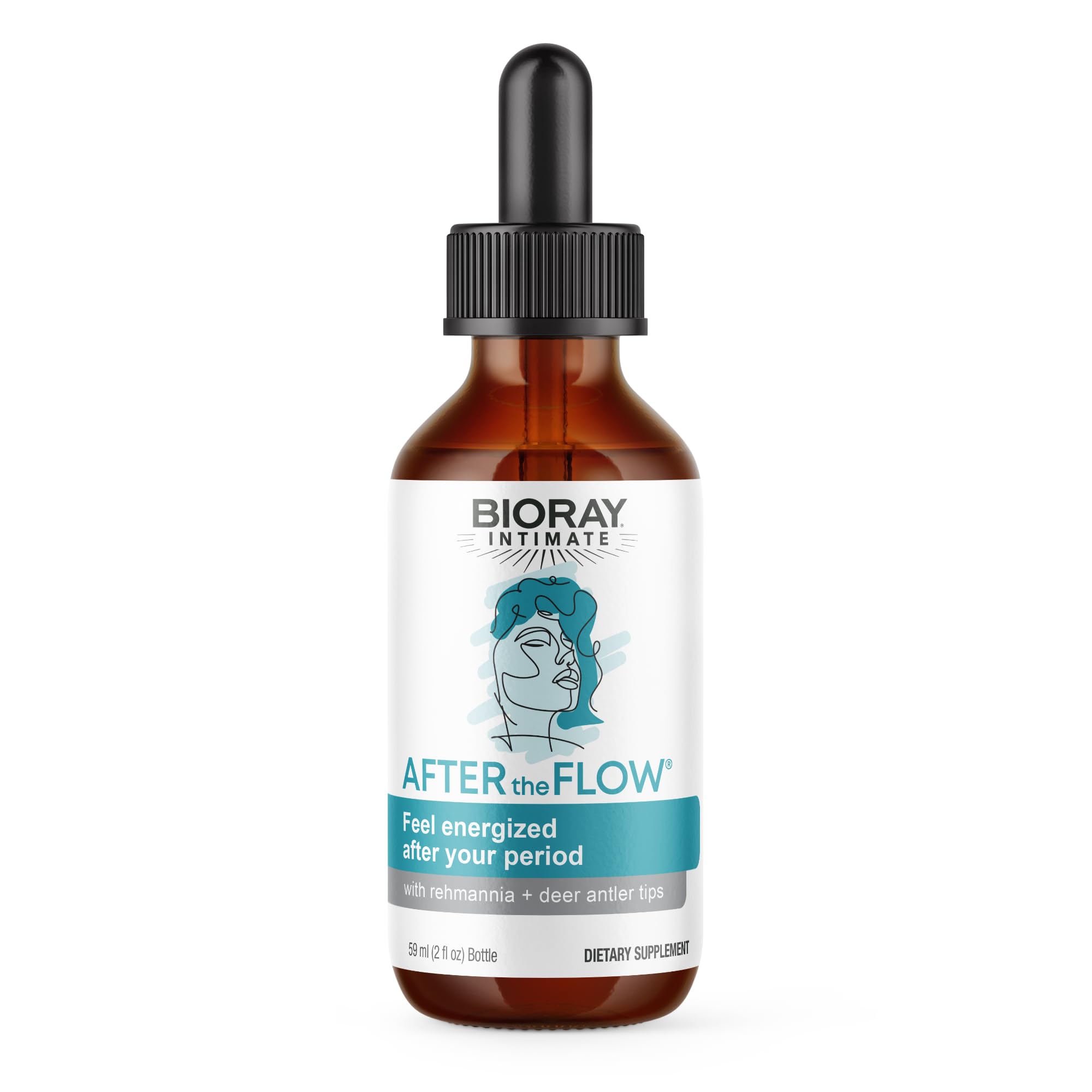 Foto 2 pulgar | Suplemento Bioray After The Flow  Soporte Menstrual Natural  60 Ml - Venta Internacional.