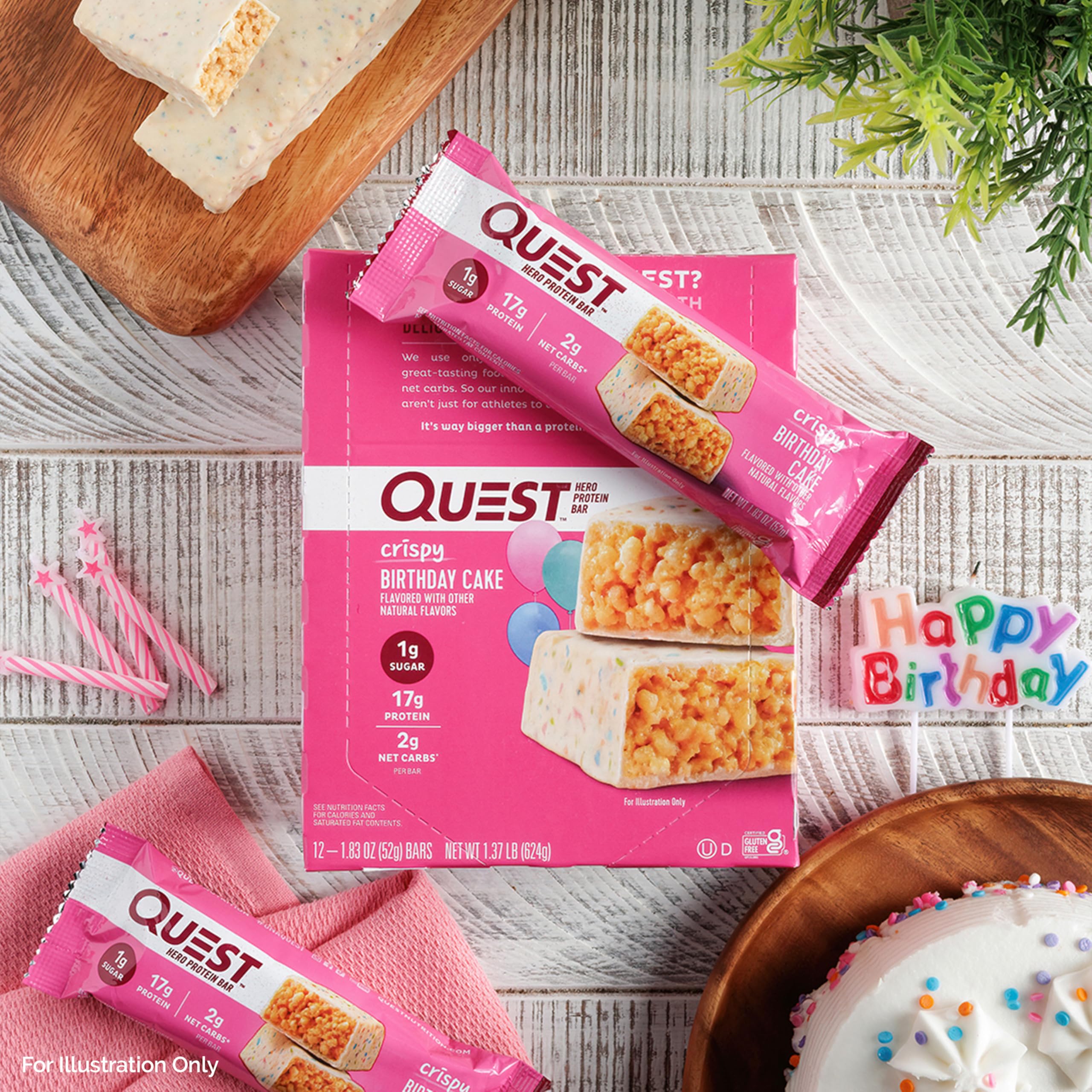 Foto 5 | Barra de Proteína Quest Nutrition 12 Piezas-Venta Internacional