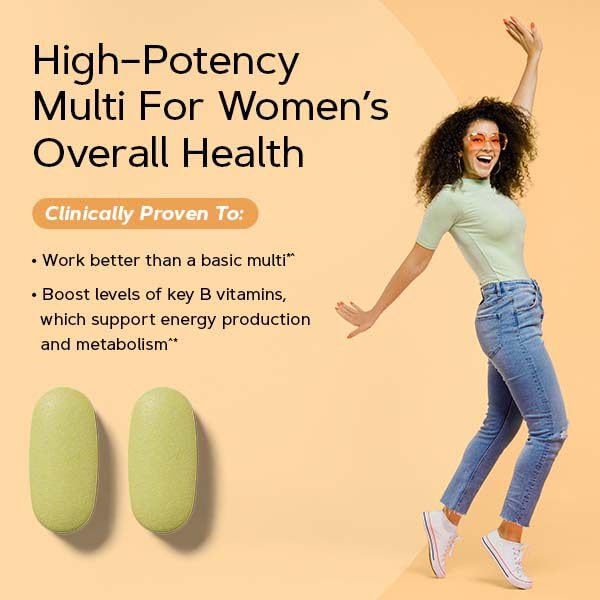 Foto 8 pulgar | Multivitamínico GNC Women's Energy & Metabolism 180 Comprimidos - Venta Internacional