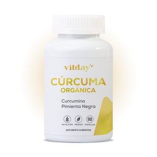 Foto 1 | Cúrcuma Vitday Vitagold 60 Cápsulas