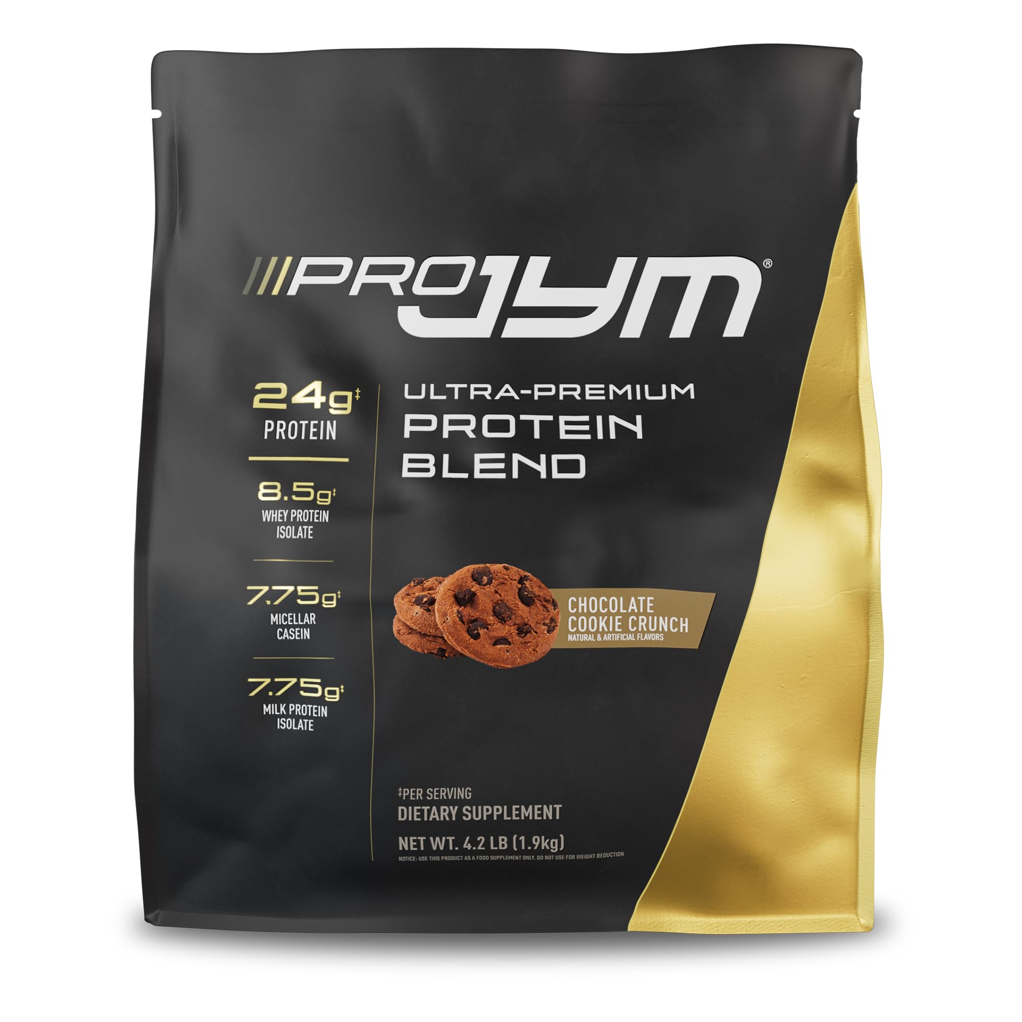 Foto 2 pulgar | Proteína En Polvo Jym Pro Chocolate Cookie Crunch  45 Porciones - Venta Internacional.