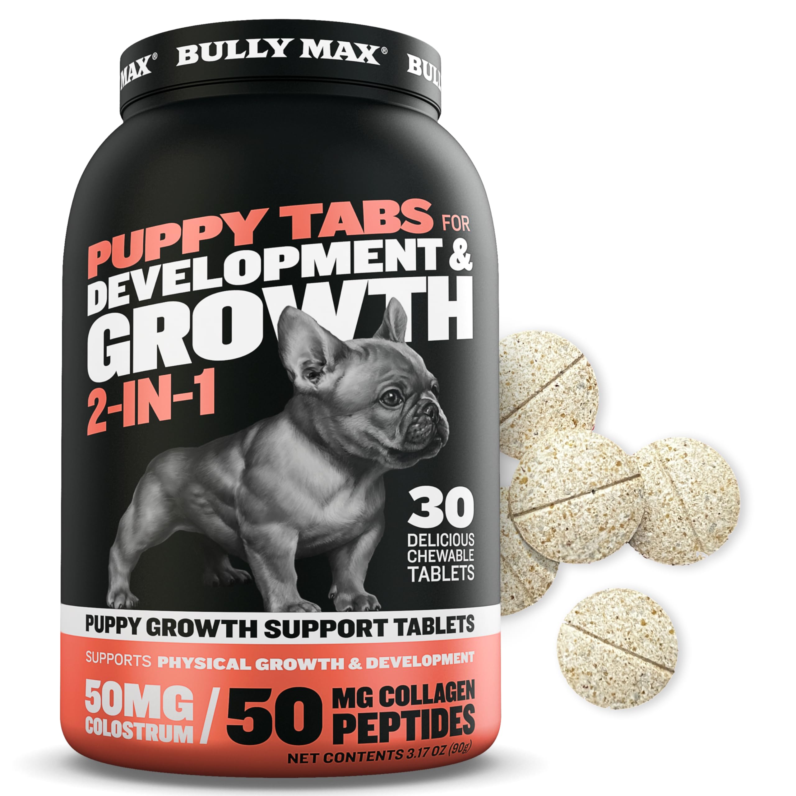 Foto 2 pulgar | Suplemento Bully Max Puppy Vitamins 30 Comprimidos - Venta Internacional.