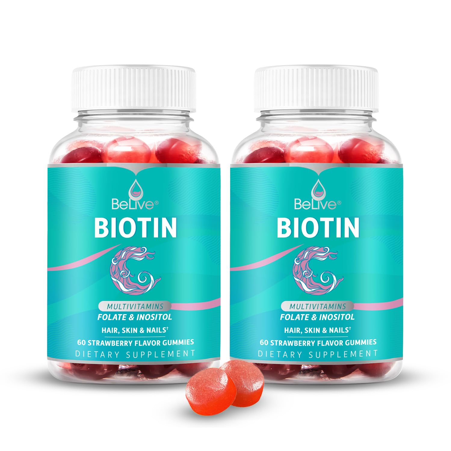 Foto 2 pulgar | Complementa Las Gomitas De Biotina Belive Con Multivitaminas Veganas - Venta Internacional.