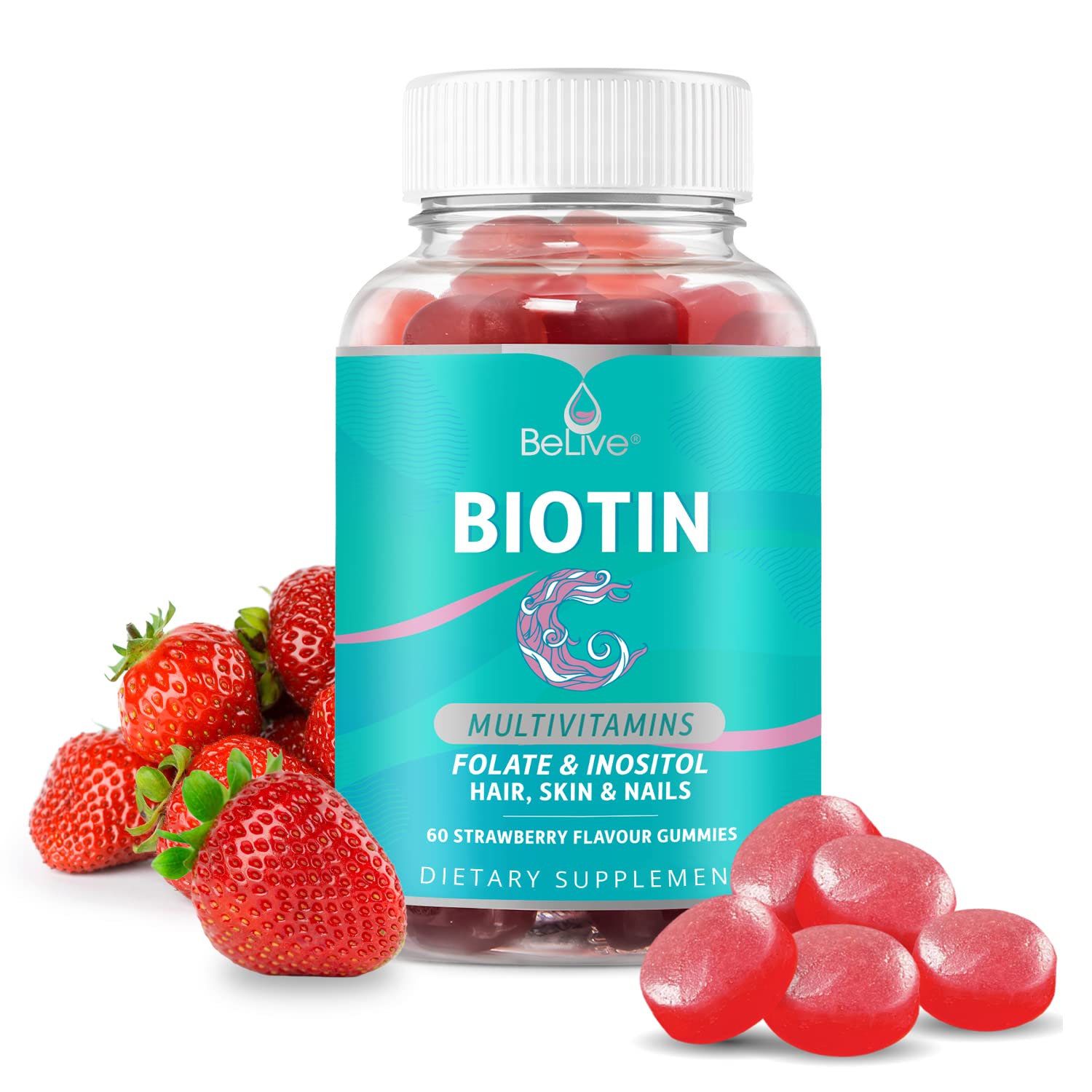 Foto 7 | Complementa Las Gomitas De Biotina Belive Con Multivitaminas Veganas - Venta Internacional.