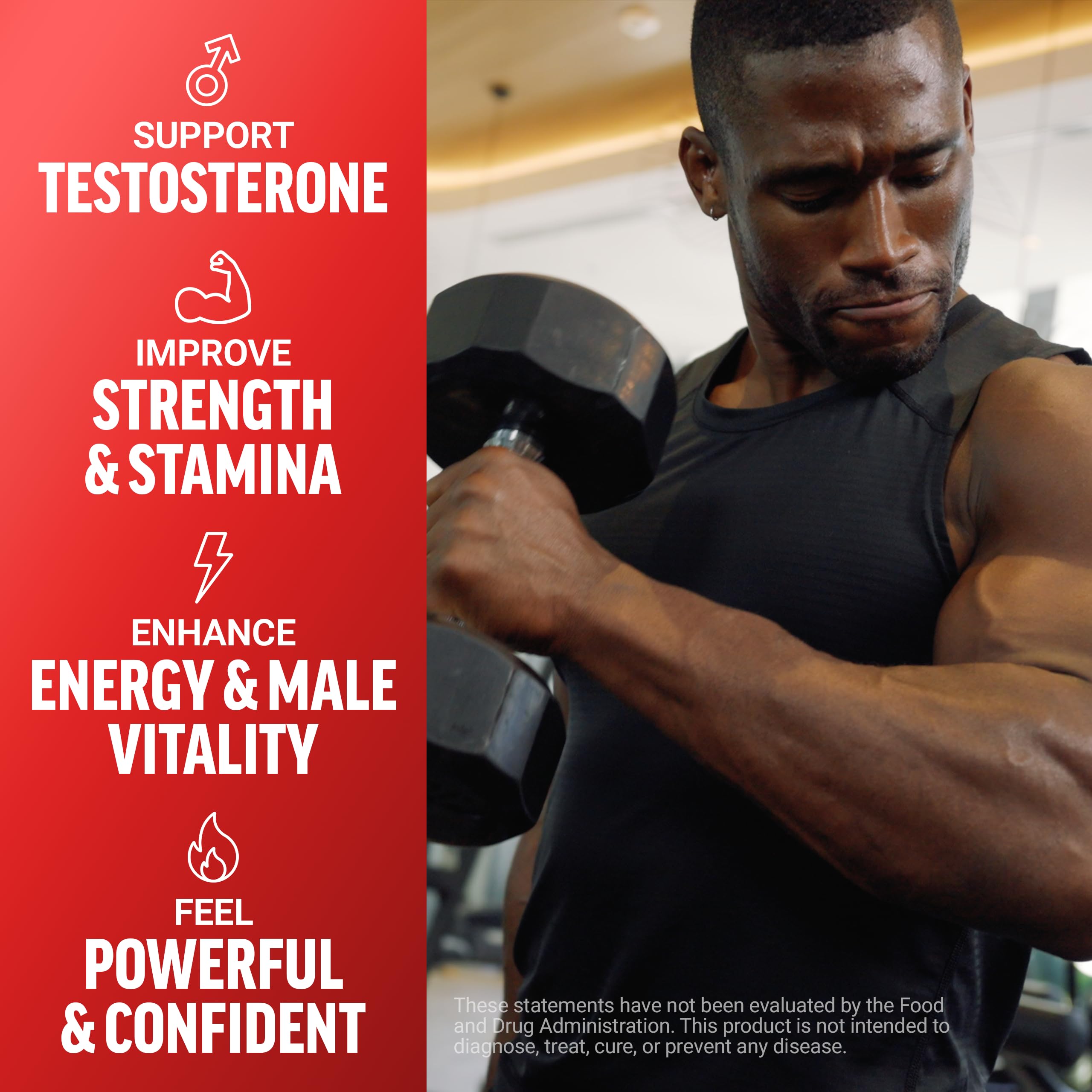 Foto 3 pulgar | Prueba De Factor De Fuerza De Apoyo A La Testosterona X180 60 Soft Chews - Venta Internacional.