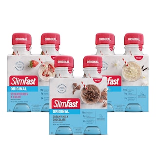 Foto 1 | Batido Sustitutivo De Comidas Slimfast Protein 325 Ml Paquete De 12 - Venta Internacional.