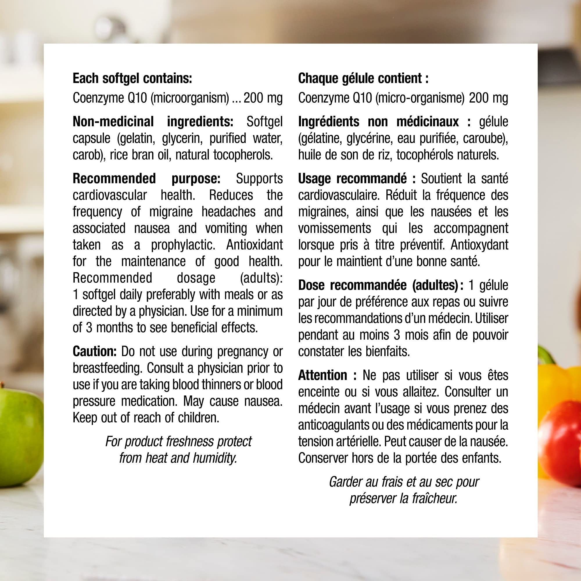 Foto 4 | Suplemento De Coenzima Q10 De Webber Naturals  200 Mg  60 Cápsulas Blandas - Venta Internacional.