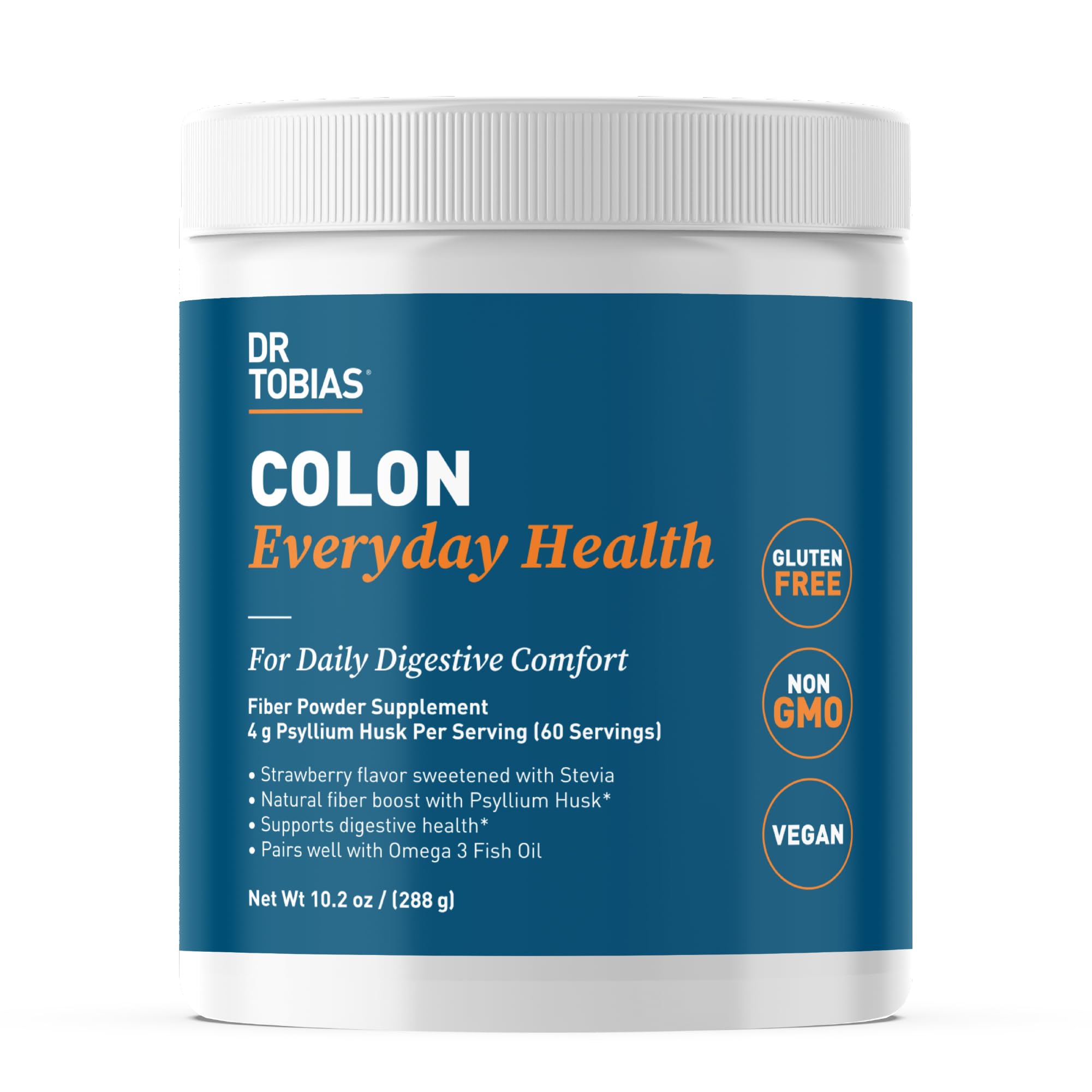 Foto 2 pulgar | Suplemento De Fibra Dr. Tobias Colon Everyday Health Strawberry - Venta Internacional.
