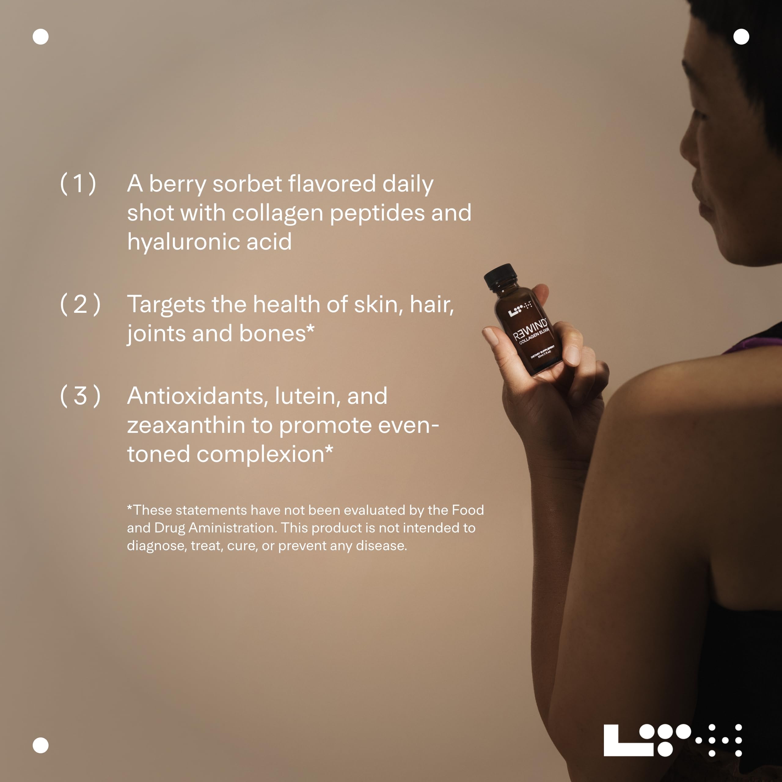 Foto 7 pulgar | Suplemento Lth Rewind Collagen Elixir 30 Ml (paquete De 15) - Venta Internacional.