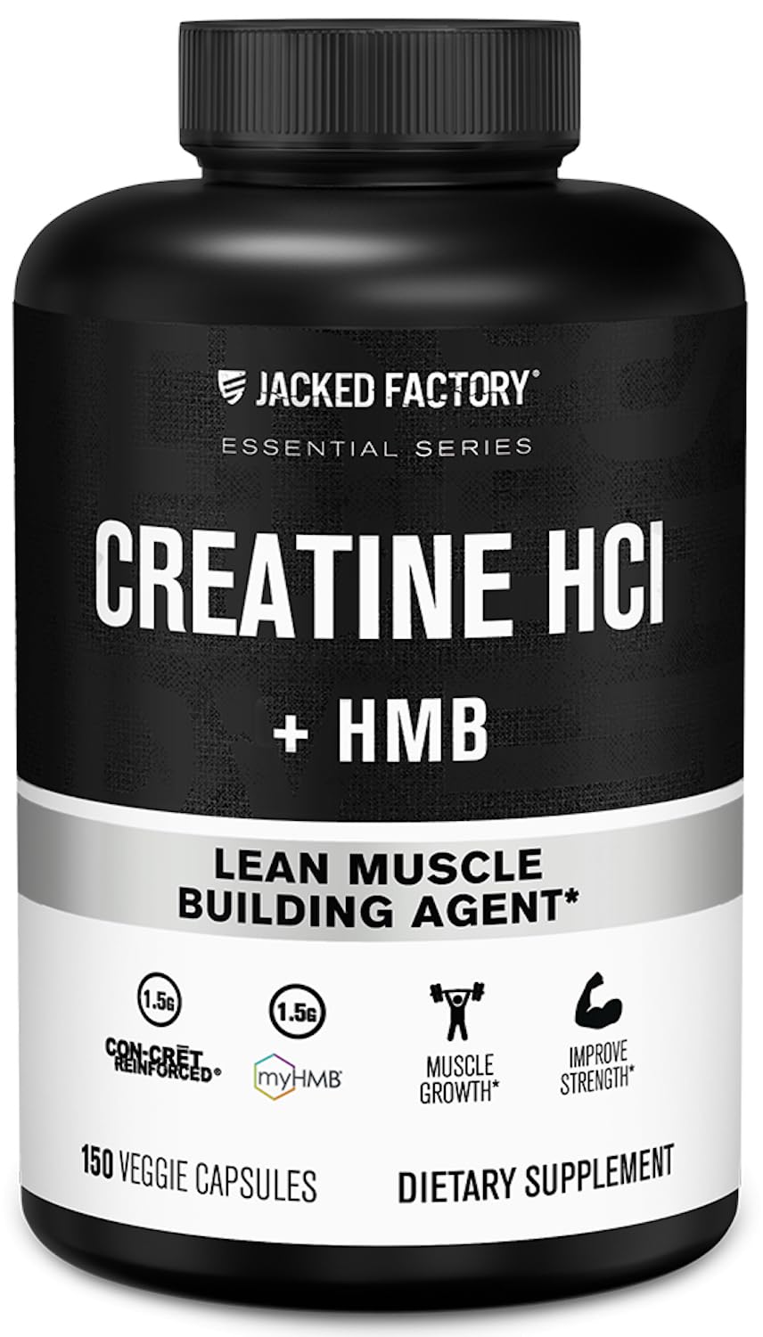 Foto 2 pulgar | Cápsulas De Creatina Hcl + Hmb Jacked Factory 150 Cápsulas - Venta Internacional.